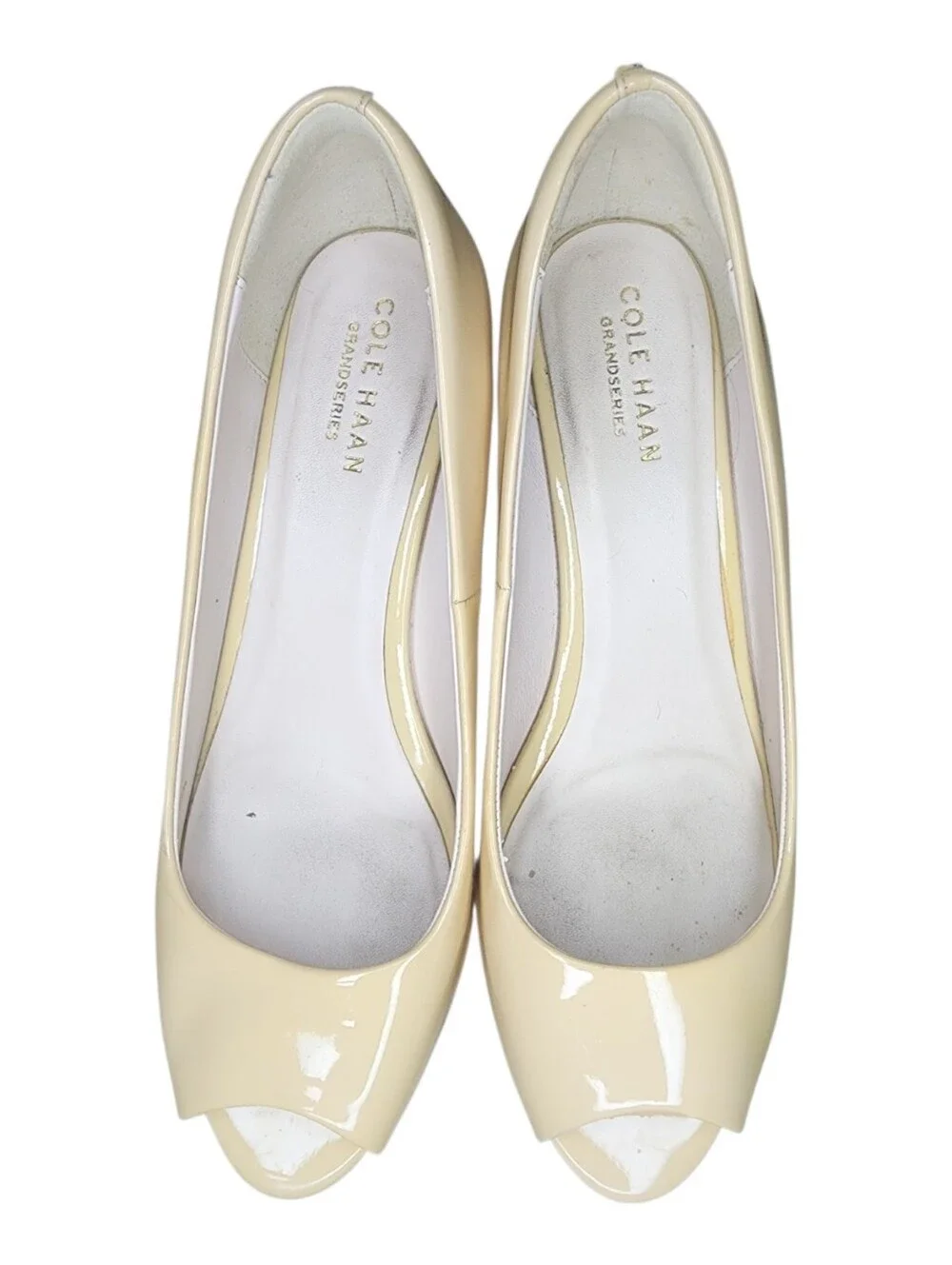 Cole Haan Sadie Grand Open Toe Wedge Pump, Womens 7.5